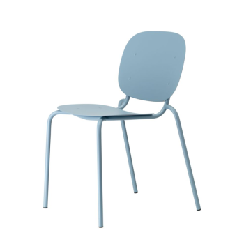 SI-SI' Chair with Galvanized Frame by SCAB