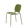 SI-SI' Chair with Galvanized Frame by SCAB