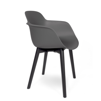SICLA chair with wooden legs - INFINITI