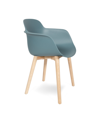 SICLA chair with wooden legs - INFINITI
