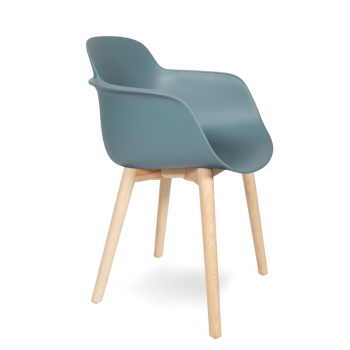 SICLA chair with wooden legs - INFINITI