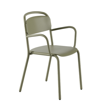 SKOL OUTDOOR chair with armrests - INFINITI