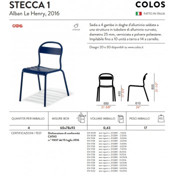 STECCA 1 COLOS chair