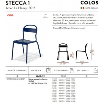 STECCA 1 COLOS chair