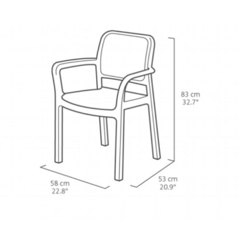 TISARA KETER chair