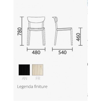 PEDRALI TIVOLI 2800 CHAIR