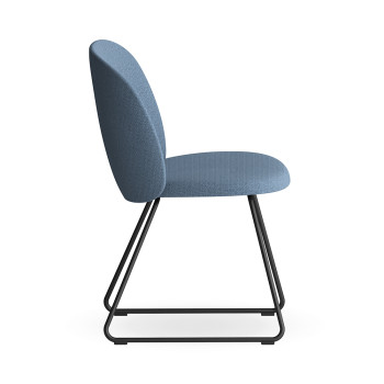 Volta chair with Infiniti sled base