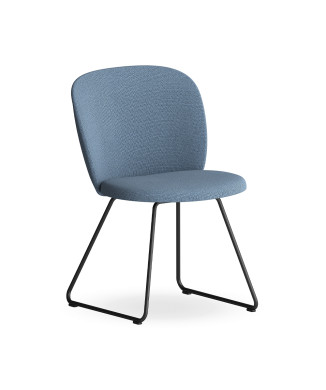 Volta chair with Infiniti sled base