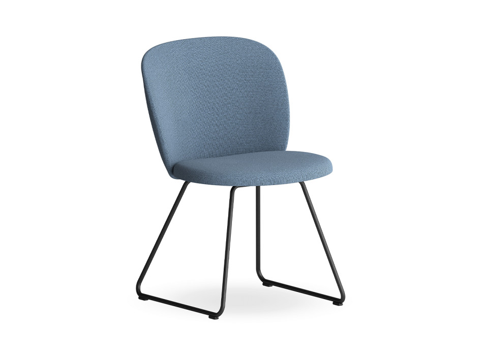 Volta chair with Infiniti sled base