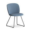 Volta chair with Infiniti sled base