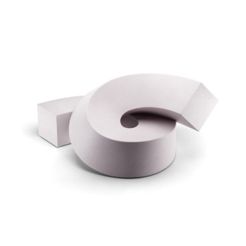 TWIST modular sculpture-seat by Plust