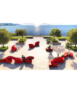 TWIST modular sculpture-seat by Plust
