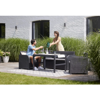 KETER CAROLINA LOUNGE SET Garden Set