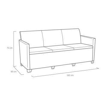 Garden set CLAIRE LOUNGE SET KETER