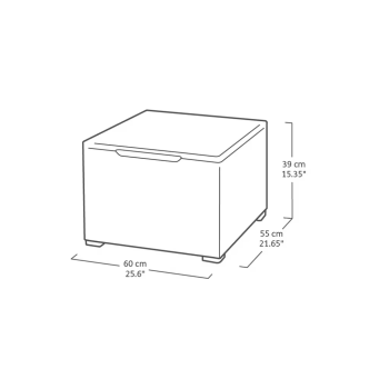 KETER EMMA LOUNGE SET Garden Set
