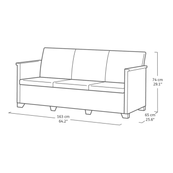 KETER EMMA LOUNGE SET Garden Set