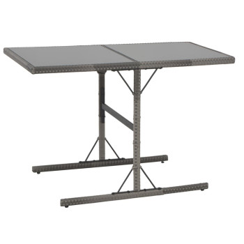 6 Piece Garden Sofa Set with Cushions in Polyrattan