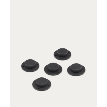 Set of 5 adjustable feet with adhesive for Litto bookcases