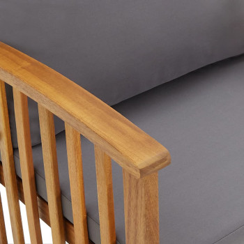 5 Piece Garden Sofa Set in Solid Acacia Wood