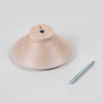 Set Nadua di 3 appendiabiti in legno massello di