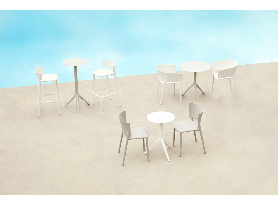 High stool AFRICA collection VONDOM