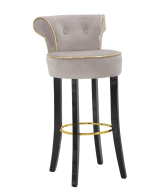 LUXY GRAY BAR STOOL