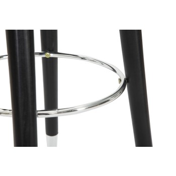 BAR STOOL PARIS GREY/SILVER