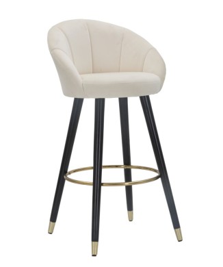 PRAGUE CREAM BAR STOOL