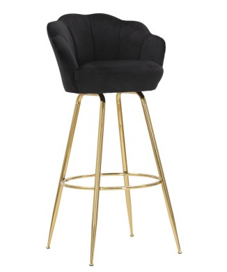 VIENNA BLACK BAR STOOL