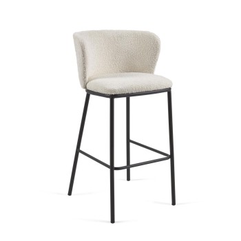 Ciselia shearling stool