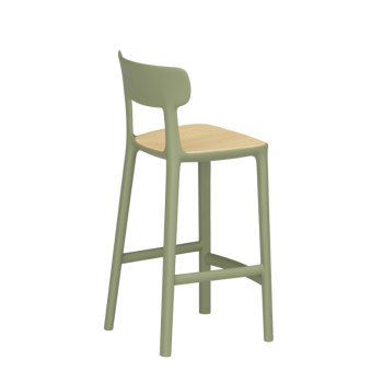 CANOVA WOOD Kitchen Stool - INFINITI