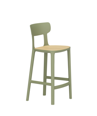 CANOVA WOOD Kitchen Stool - INFINITI