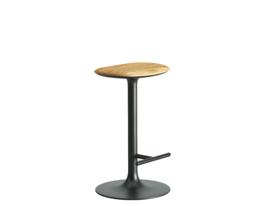 FLINK WOOD Kitchen Stool - INFINITI