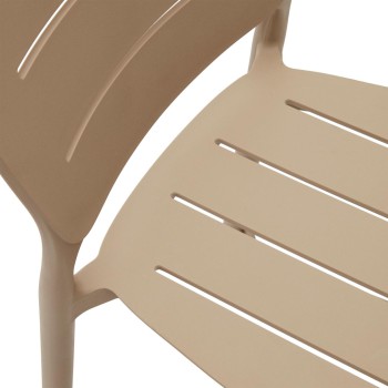 Morella outdoor plastic stool