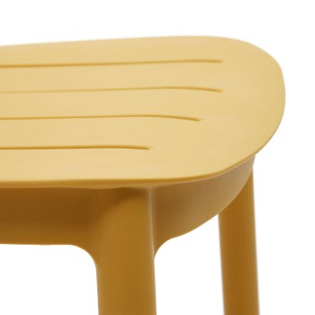 Morella outdoor plastic stool