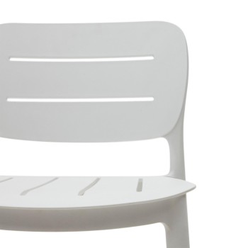 Morella outdoor plastic stool