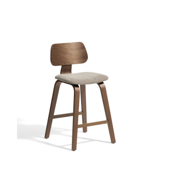 Gena stool in veneer