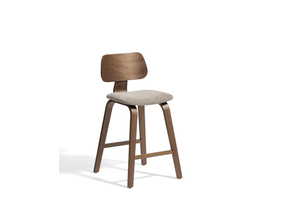 Gena stool in veneer