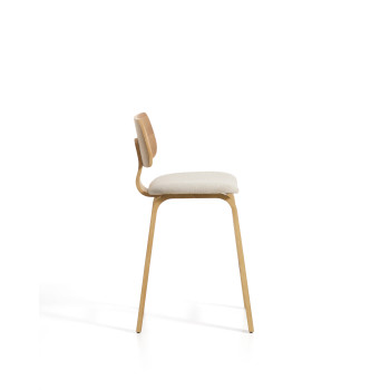 Gena stool in veneer