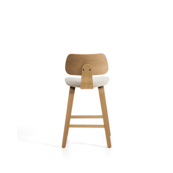 Gena stool in veneer