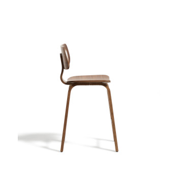 Gena stool in veneer