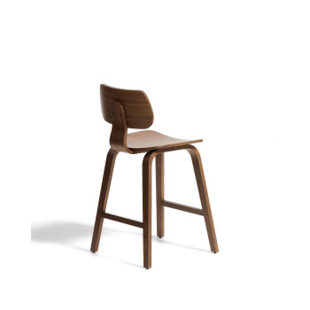 Gena stool in veneer