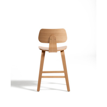 Gena stool in veneer