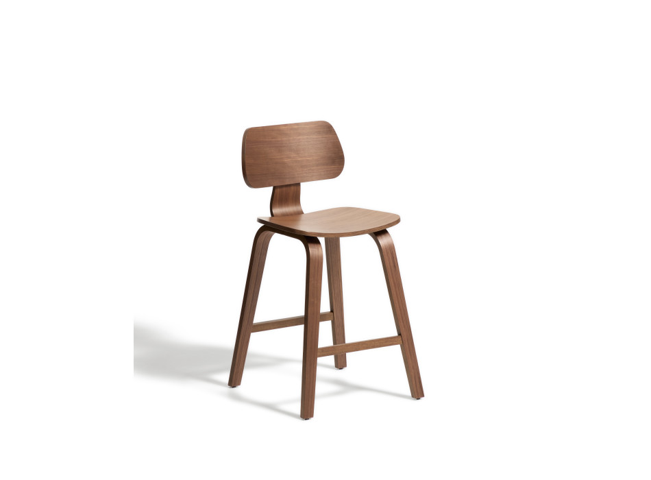 Gena stool in veneer