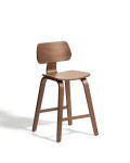 Gena stool in veneer