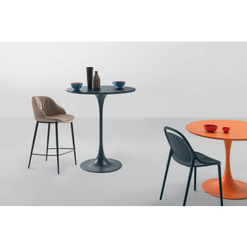 KYRA Stool in Faux Leather - NITESCO