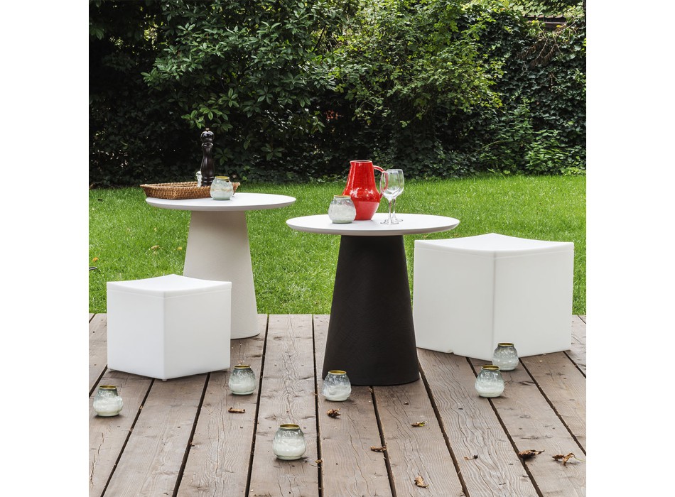 LOUNGE CUBE STOOL SERRALUNGA