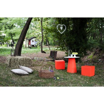 LOUNGE STOOL CUBE SERRALUNGA