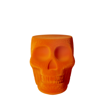 MEXICO STOOL AND TABLE WITH VELVET FINISH 70002 QEEBOO