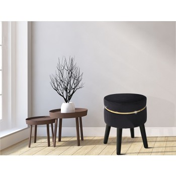 PARIS BLACK STOOL